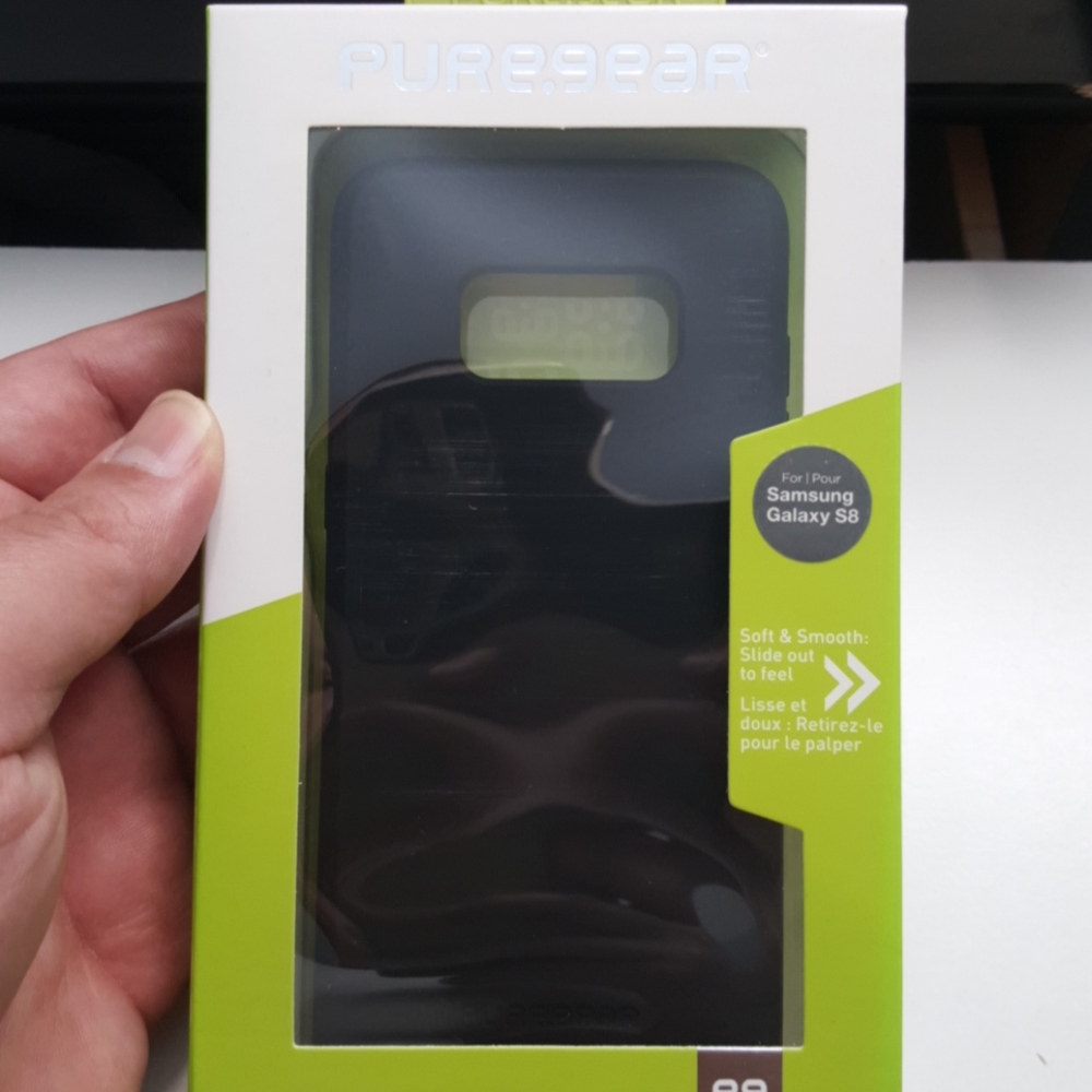 Case for samsung galaxy S8 color black slimcase